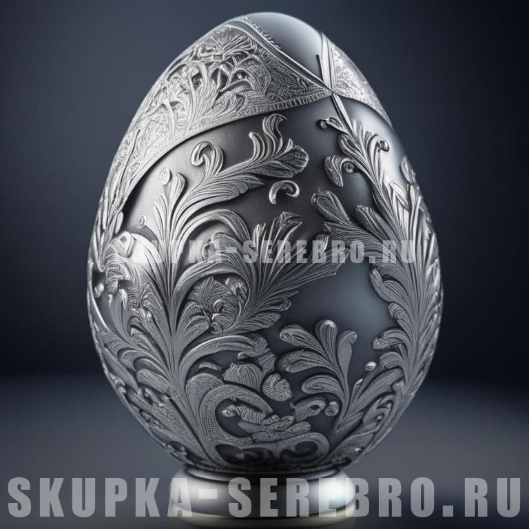 Продать серебряное яйцо